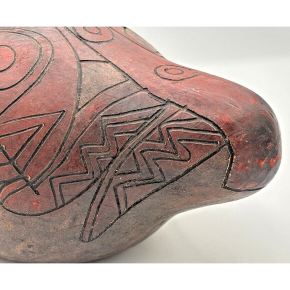 Ernesto Duran Chile Studio Ceramic Folk Art Pottery Bird Figure Vintage‎ Signed - Picture 9 of 14